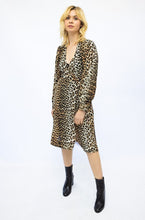 Load image into Gallery viewer, Ganni Animal Print Wrap Dress
