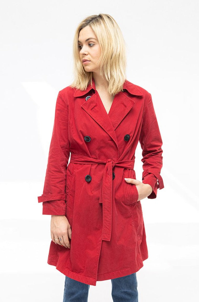 Covers Red Vintage Trench