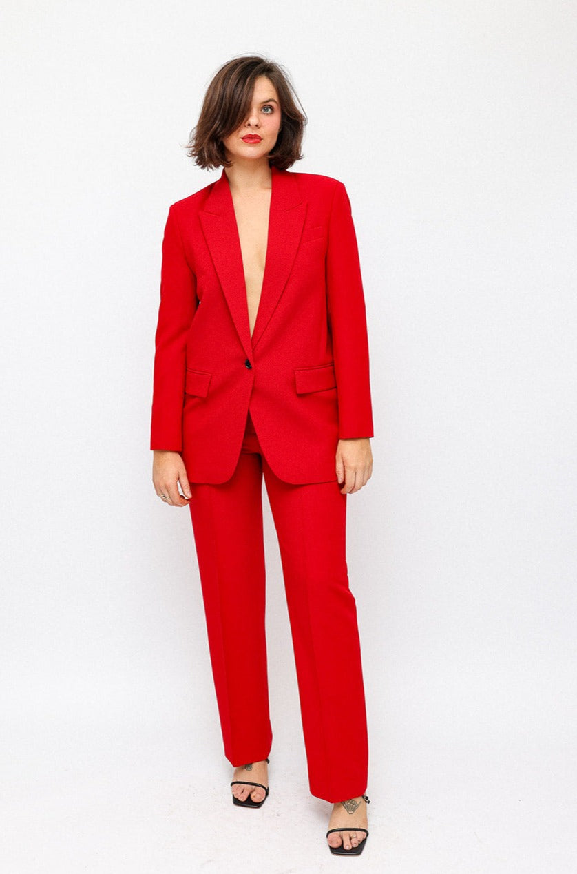Zara Red Pant Suit