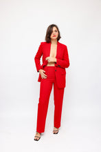 Load image into Gallery viewer, Zara Red Pant Suit
