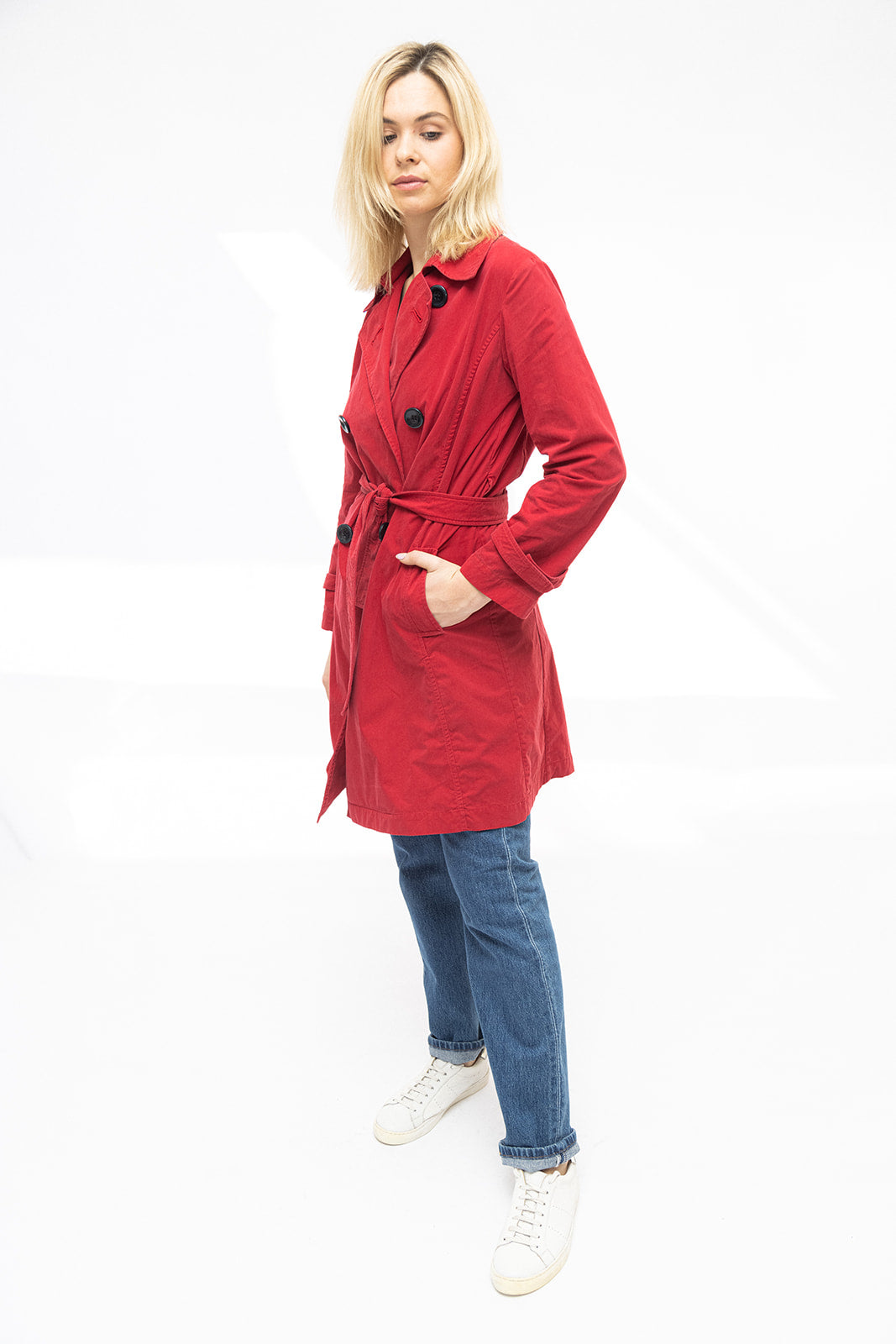 Covers Red Vintage Trench