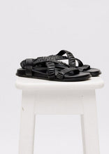 Load image into Gallery viewer, Bassike Black Hiker Sandals
