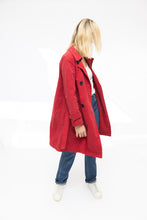 Load image into Gallery viewer, Covers Red Vintage Trench
