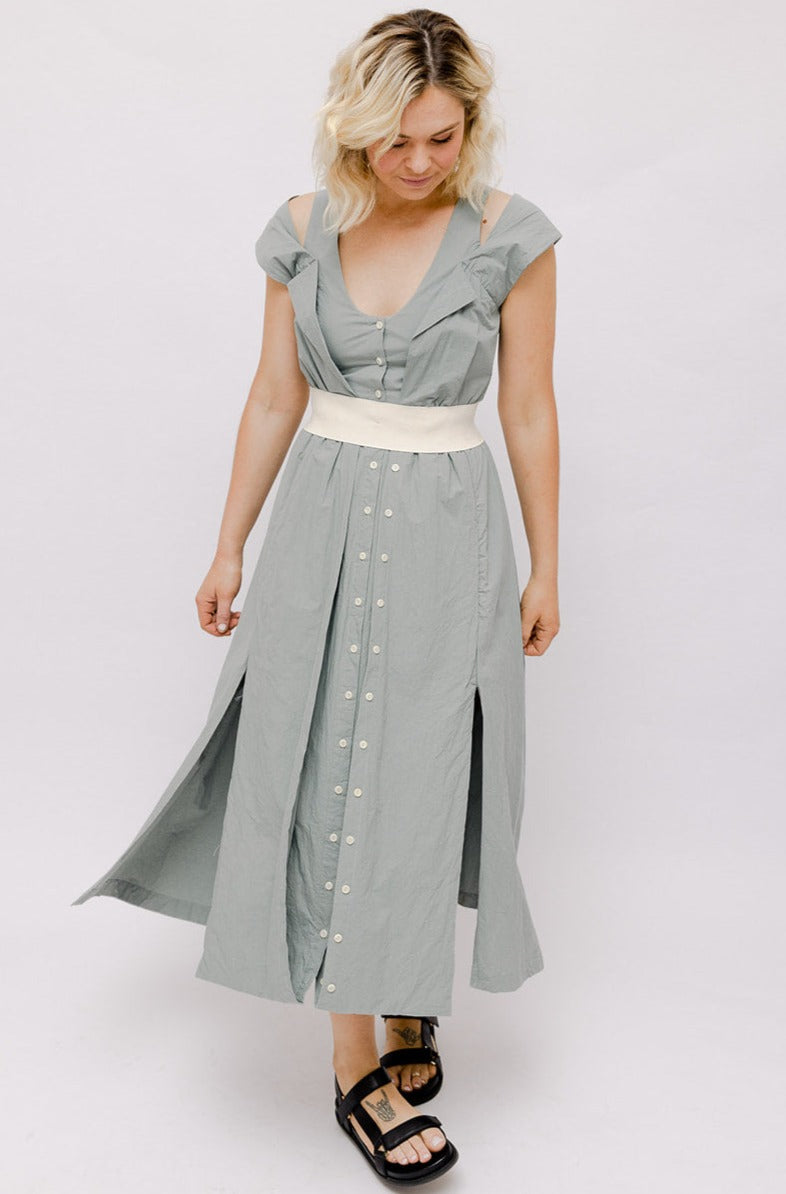 Kitx Sage Cotton Midi Dress