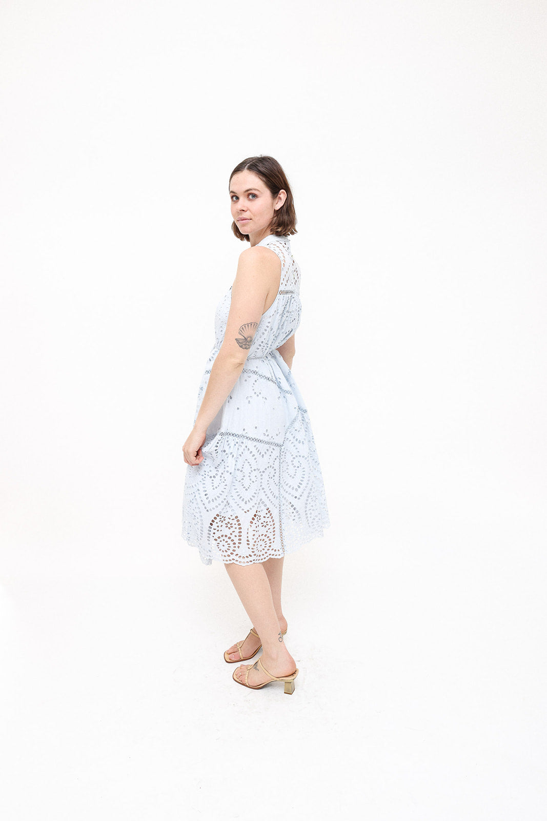 Zimmermann Powder Blue Dress