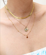 Load image into Gallery viewer, Pendant &amp; Gold Ball Chain Necklace
