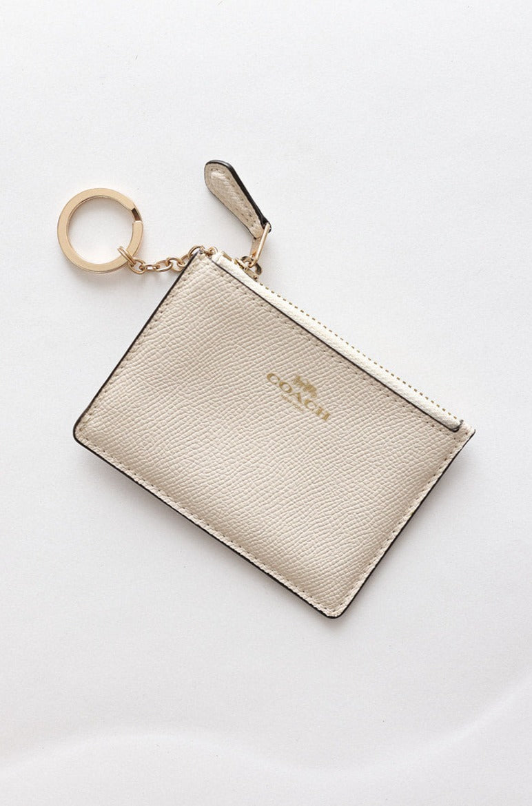 Coach Leather Coin & Card Holder