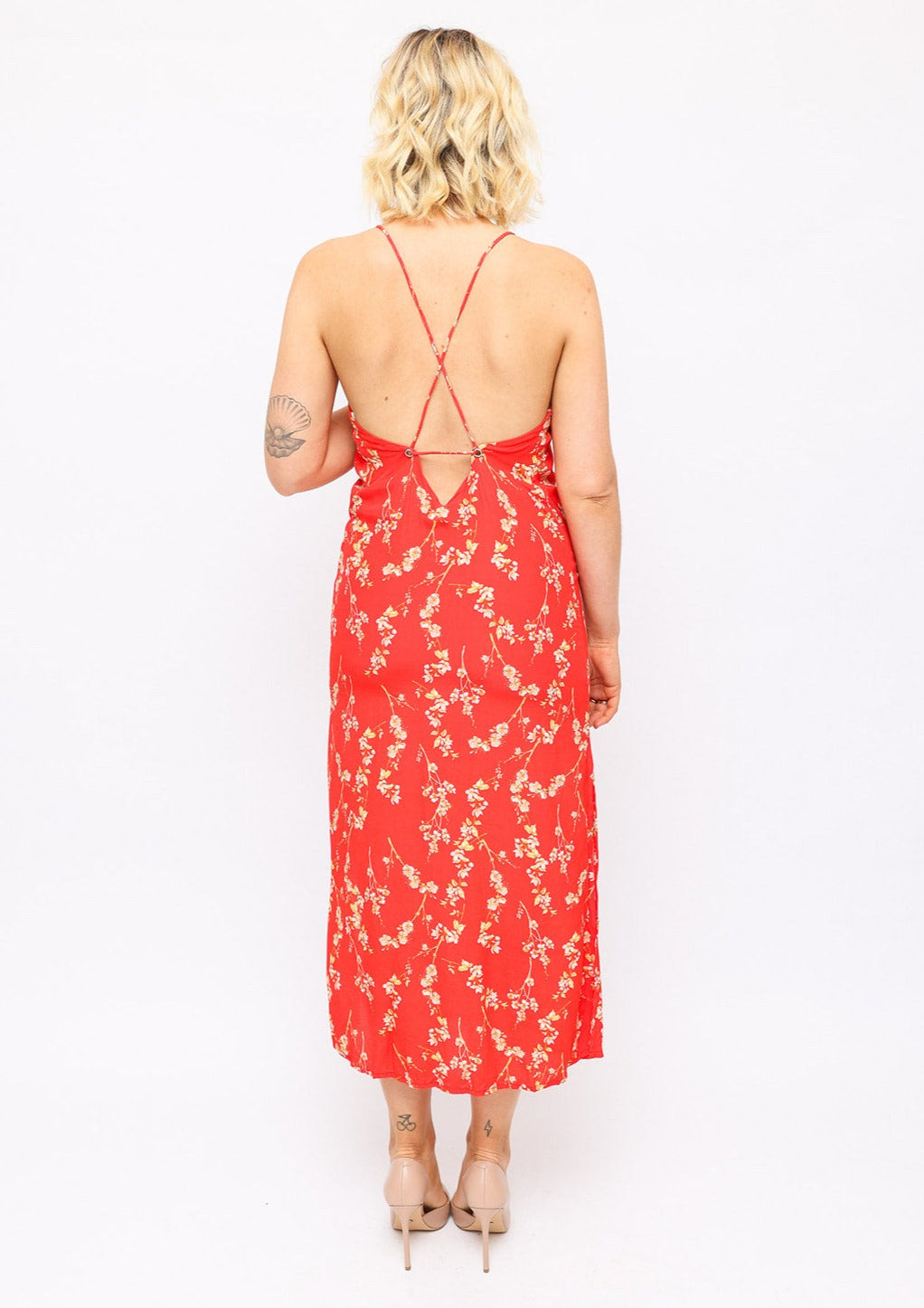 MLM Label Arlo Slip Midi Dress