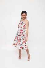 Load image into Gallery viewer, Marni Linen Floral Halter Neck Dress
