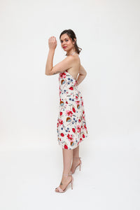 marni halter dress friends Jennifer Aniston wearing Marni Floral Halter Dress