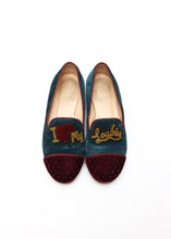 Load image into Gallery viewer, Christian Louboutins Velvet Loafers
