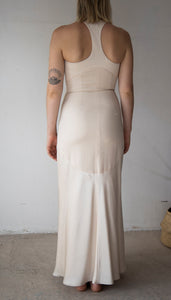 Vintage Racer Back Gown